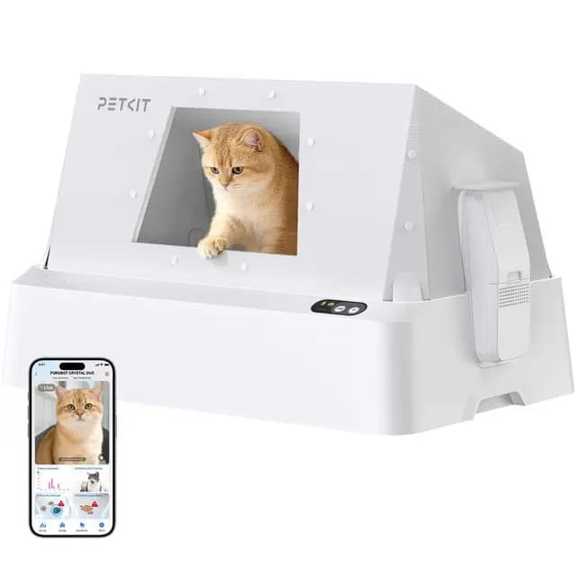 PETKIT Purobot Crystal Duo Katzentoilette