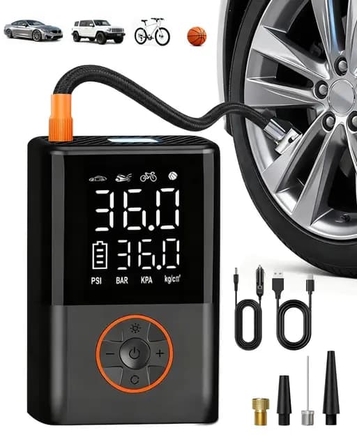 MOXTOYU 16000mAh Tragbare Luftpumpe
