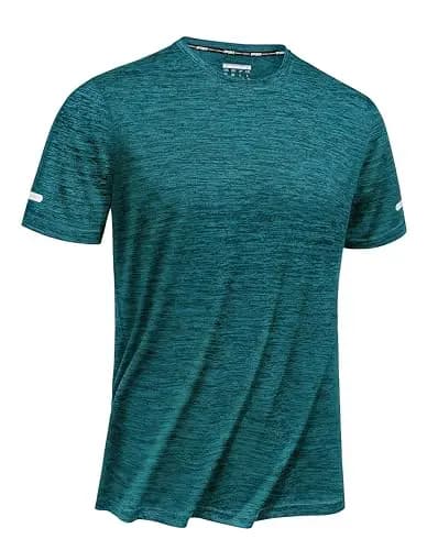 TACVASEN Waldgrün T-Shirt