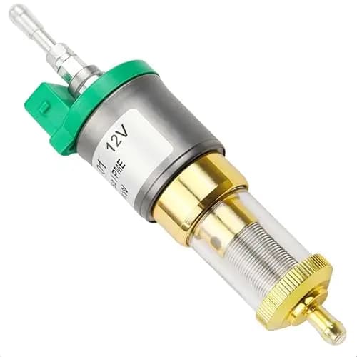 12V Standheizung Benzin Diesel Dosierpumpe, 12V-28ML 1kW-5 kW Dieselpumpe, Heizungspumpe, Doppelfilter - Effiziente Kraftstoffzufuhr für Ihre Standheizung