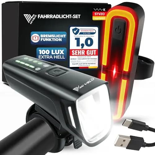 MIVELO SMART Fahrradlicht Set