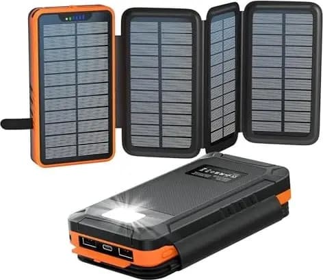 Elzle Solar Powerbank 26800mAh – Bild 1