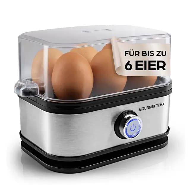 GOURMETmaxx Eierkocher für 6 Eier