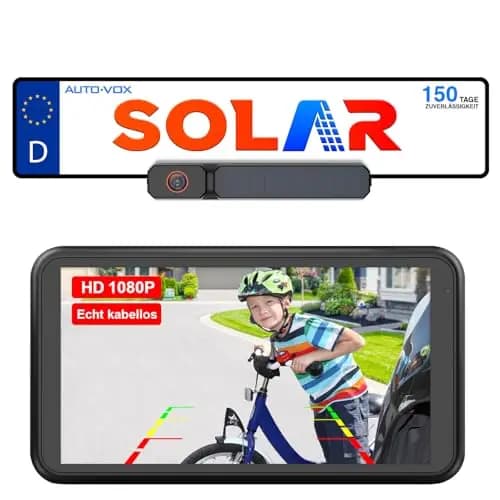 AUTO-VOX Solar Kabellose Rückfahrkamera