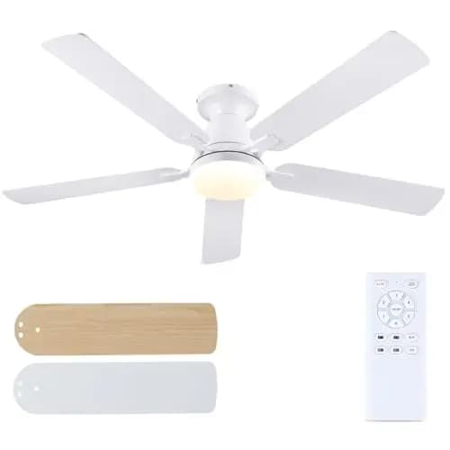 Kviflon 132cm Deckenventilator mit Beleuchtung