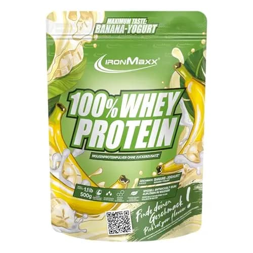 IronMaxx 100% Whey Protein Pulver