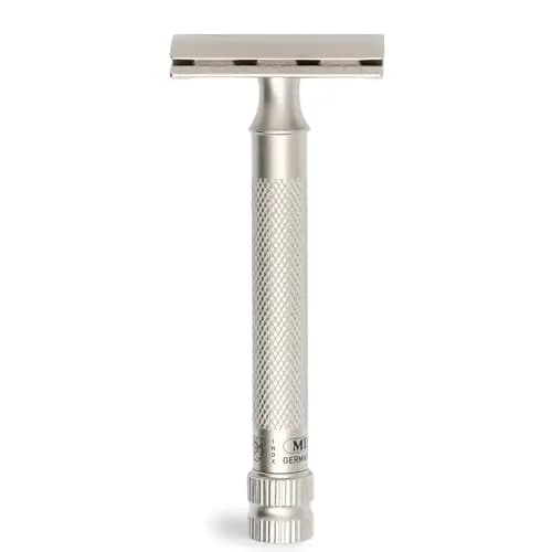 MERKUR 34 INOX XL Rasierhobel seidenmatt