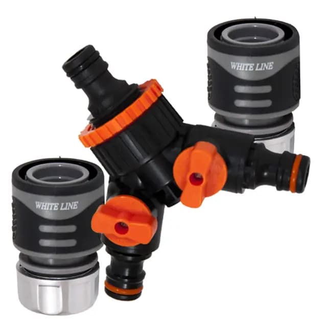 3-teilige Schlauchkupplung Set