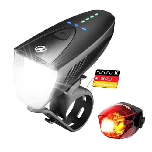 toptrek 1057+T37 Fahrradlicht Set