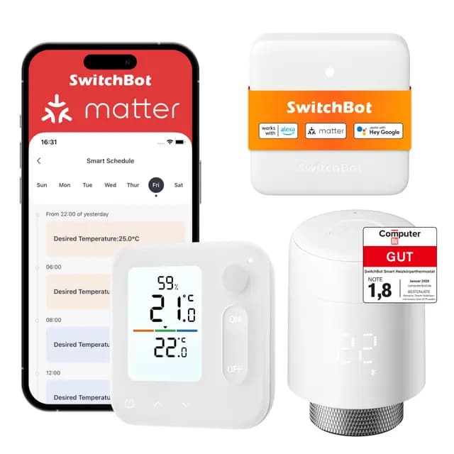 SwitchBot Smart Heizkörperthermostat
