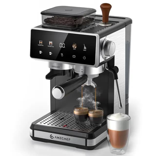 AMZCHEF 20 Bar Espressomaschine