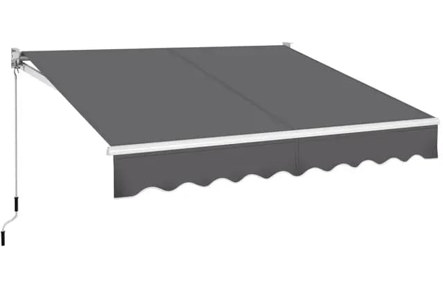 Yaheetech Einziehbare Gelenkarmmarkise 250x200cm