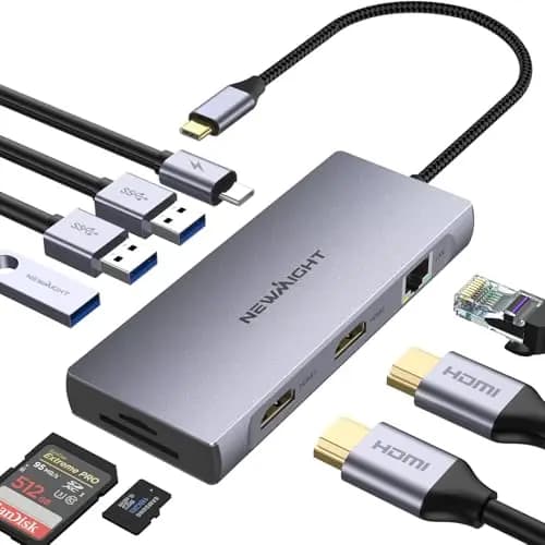 Newmight Dual HDMI Docking Station
