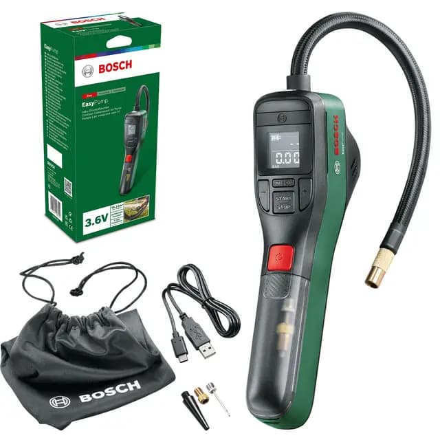 Bosch EasyPump Elektrische Fahrradpumpe