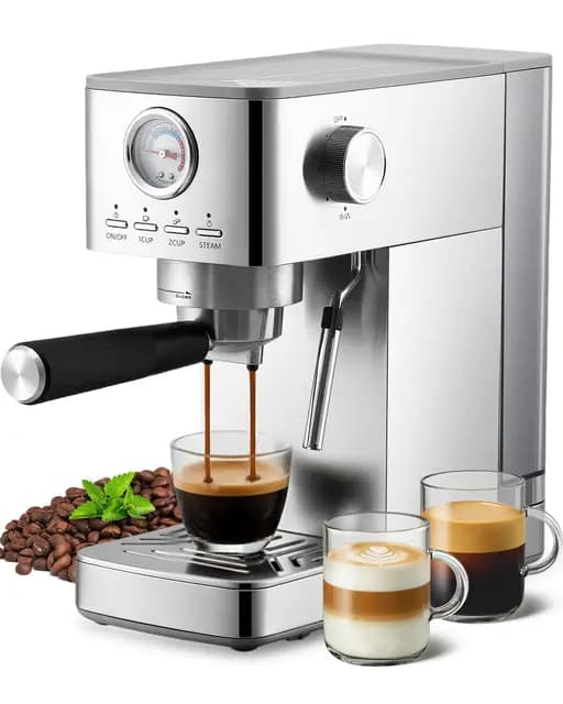 HAUSPROFI CM5432D-GS Siebträgermaschine