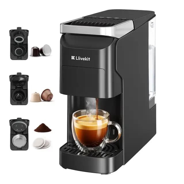 LLIVEKIT 3-in-1 Kaffeemaschine