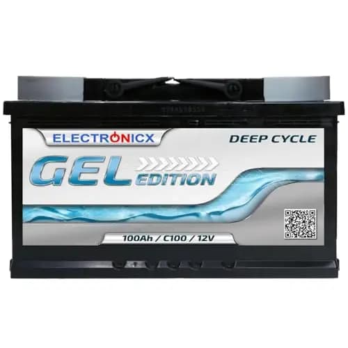 Electronicx GEL 100Ah Versorgungsbatterie