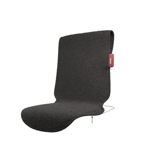 STOOV Big Hug XL³ - Sitzheizung - Drahtlos - Infrarot-Wärmetechnik - Plus Batterie mit 1,5 bis 3 Stunden drahtlose Wärme - 47x135 cm - Woolly Grey