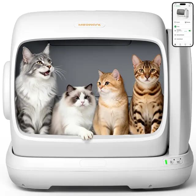 Meowant MW-SC09 Selbstreinigende Katzentoilette