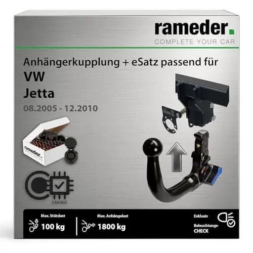 Rameder Anhängerkupplung für VW Jetta III