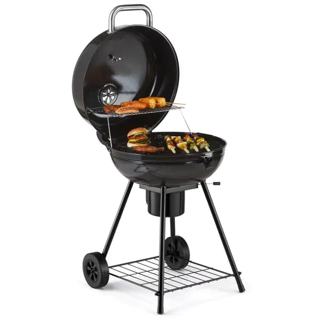 VonHaus Kugelgrill mit Warmhalterost