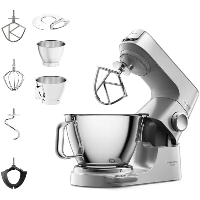 Kenwood Titanium Chef Baker KVC85.004SI Küchenmaschine