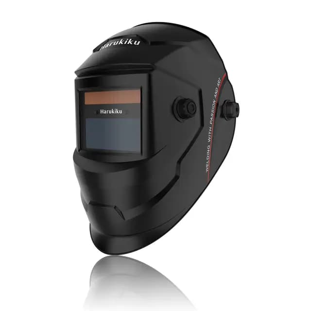 Automatik-Schweißhelm | Schweißmaske True-Color DIN4-9/13, Optik 1/1/1/1 & Auto-Dimming Technologie | Schweisshelme Pro mit Solar+Batterie Dualsystem