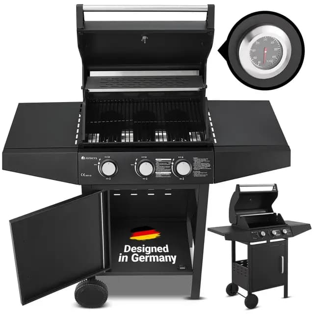 Juskys Louisiana 3-Brenner Gasgrill