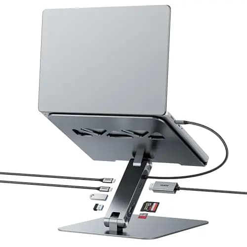 BENFEI Laptop Ständer mit Dockingstation