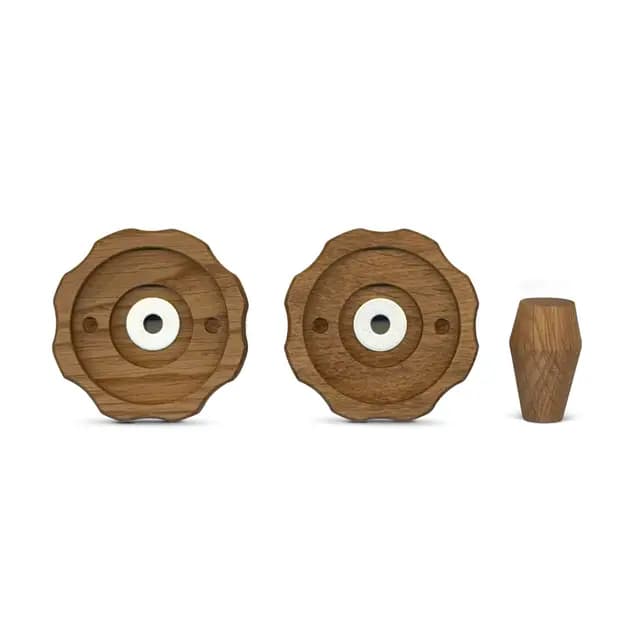 Kronenschluss Eichenholz Griffset