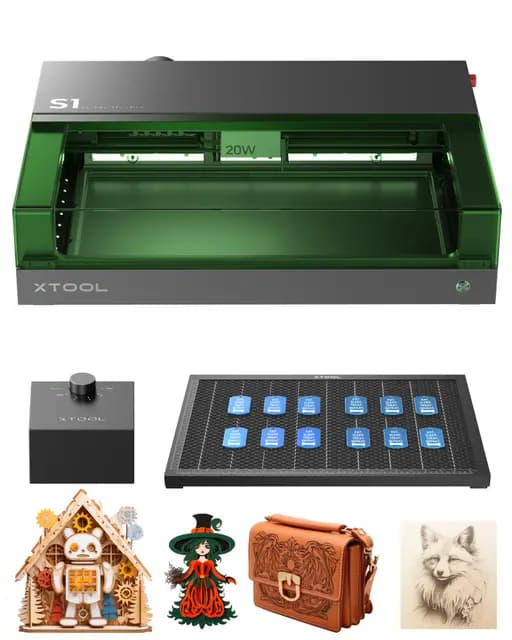xTool S1 20W Laser-Graviermaschine