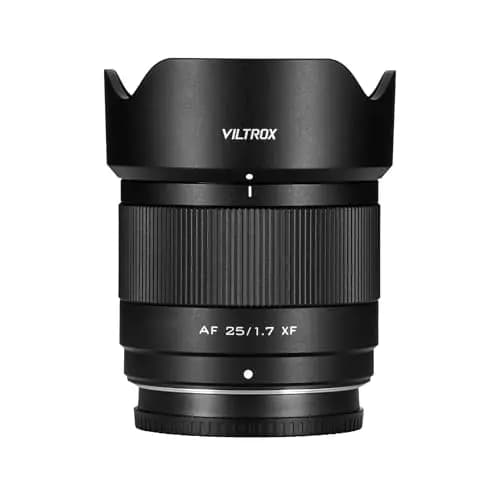 VILTROX AF 25 mm F1.7 APS-C Kameraobjektiv Autofokus Leichtgewicht Straßenfotografie (für Fuji XF)