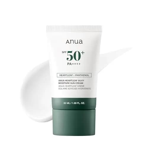 ANUA Heartleaf Feuchtigkeits-Sonnencreme SPF 50