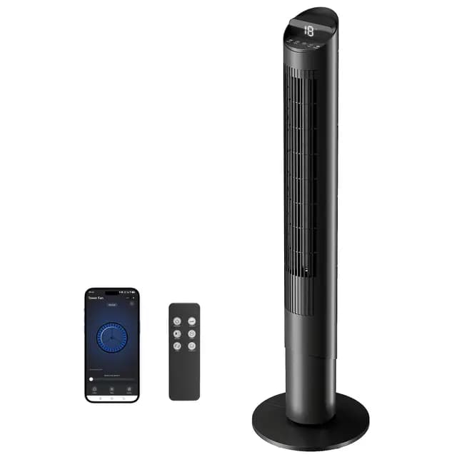 HOMCOM Turmventilator mit Fernbedienung
