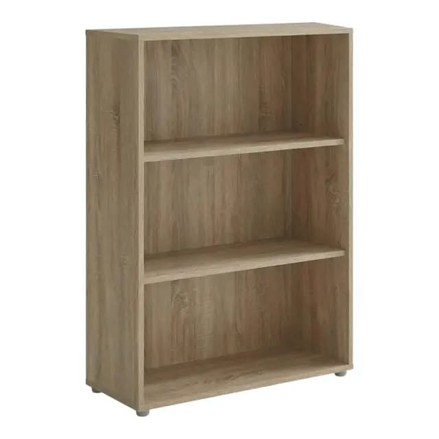 moebel-dich-auf Aktenregal TABOR breit niedrig in Eiche Sonoma Ordnerregal 84,4 cm breit