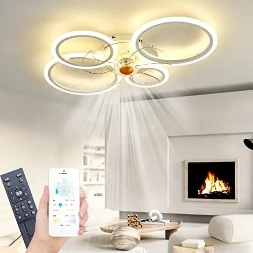 WODA Shang Mao LED Deckenventilator mit Beleuchtung