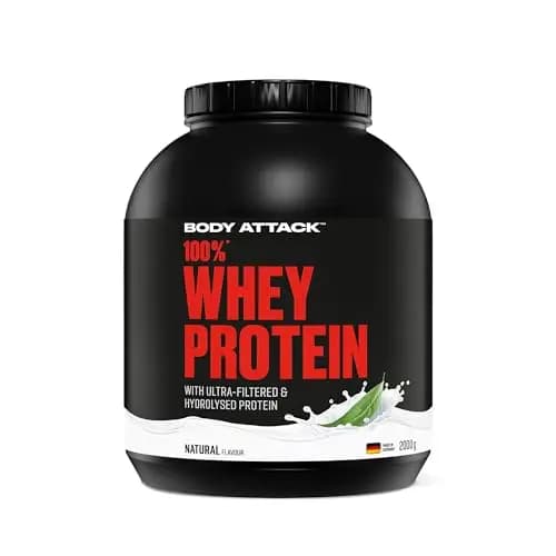 Body Attack 100% Whey Protein Natural