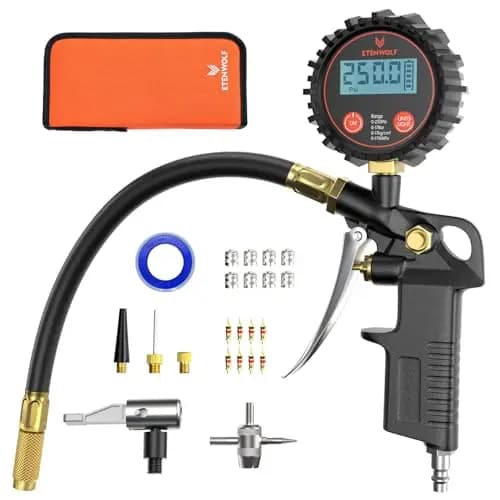 ETENWOLF T500 Reifenfüller Manometer