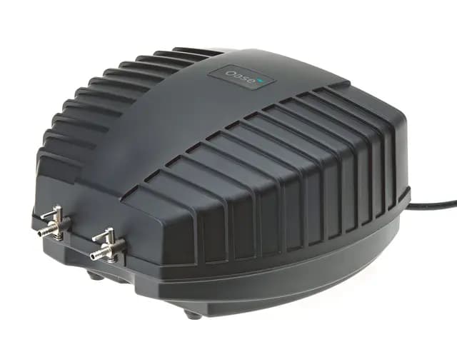OASE 37125 Teichbelüfter AquaOxy 1000 | Sauerstoffversorgung | Belüfterpumpe | Belüfter | Sauerstoffanreicherung, Schwarz