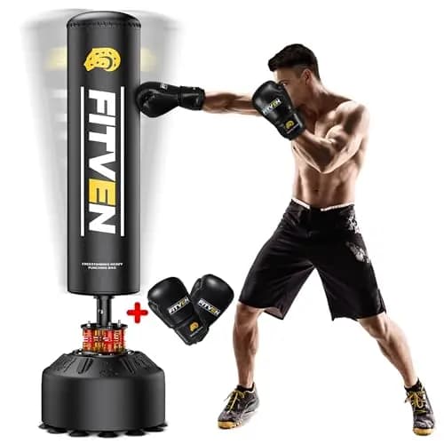 FITVEN Freistehender Boxsack
