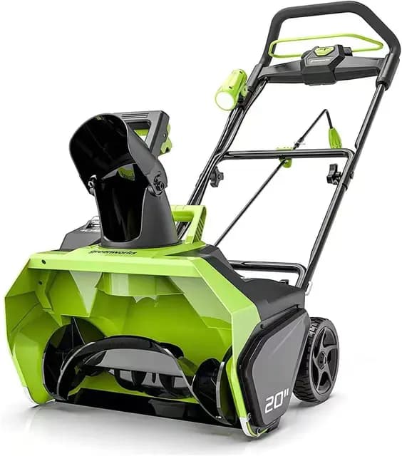Greenworks GD40ST Akku-Schneefräse