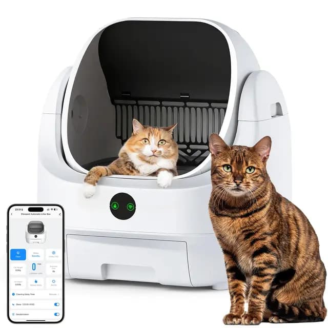 Ellenpent Selbstreinigende Katzentoilette