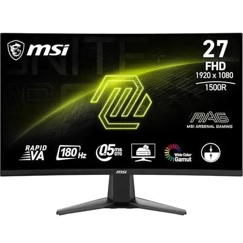 MSI MAG 27C6F Curved Gaming Monitor
