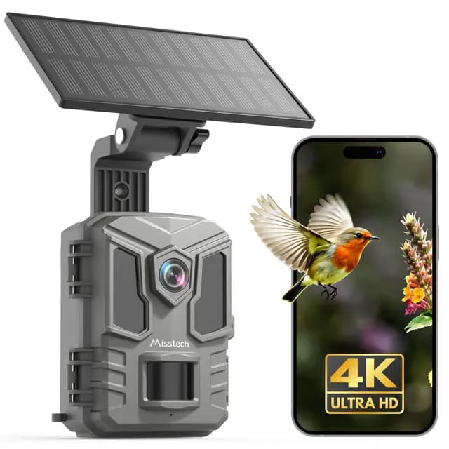 Misstech 4K 64MP Solar Wildkamera
