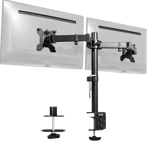 Vivo Dual-Monitor-Schreibtischhalterung