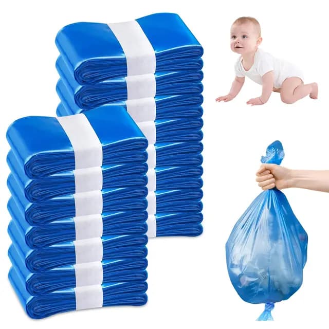 15 Stück Windeleimer Nachfüllkassetten, Hervorragende Abdichtung und Zähigkeit, Nachfüllfolie windelbeutel kompatibel mit allen Windeleimer & Katzenstreuentsorgungseimer, für Litter Locker(4.5M)