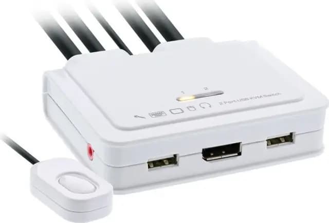 InLine 63613I 2-fach KVM-Switch – Bild 1