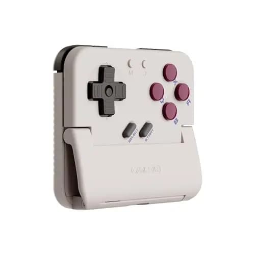 GameSir Pocket Taco Vertikaler Handheld-Controller für Android – Kabelloser Mobiler Gaming-Controller, 600-mAh-Akku, Leichtgewicht mit Durchladefunktion, Retro-Arcade-Mobiles Gamepad (Weiß)