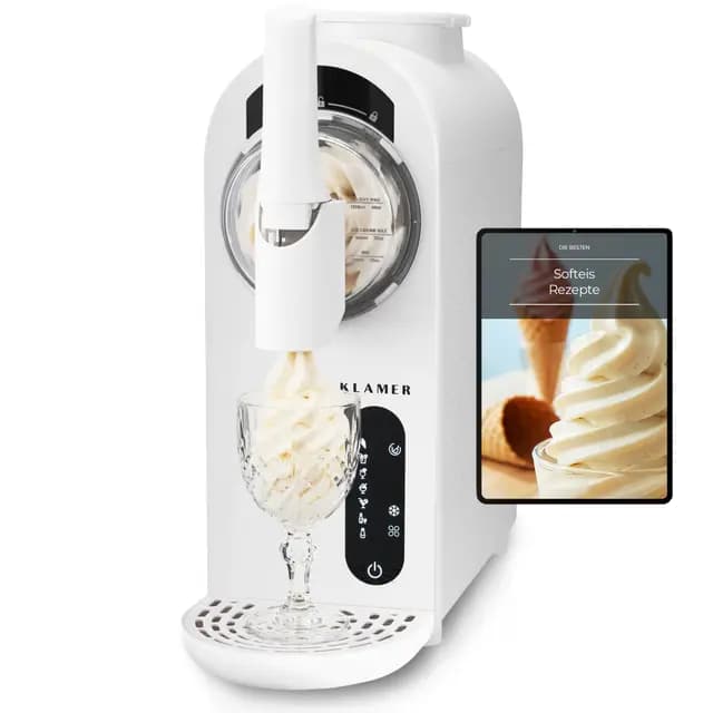 KLAMER 1.5L Softeis & Slush Maschine