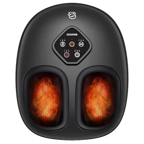 COMFIER Fußmassagegerät,Shiatsu Fussmassagegerät Elektrisch,Tiefenknet Fussmassagegerät,Geschenke für Frauen Männer